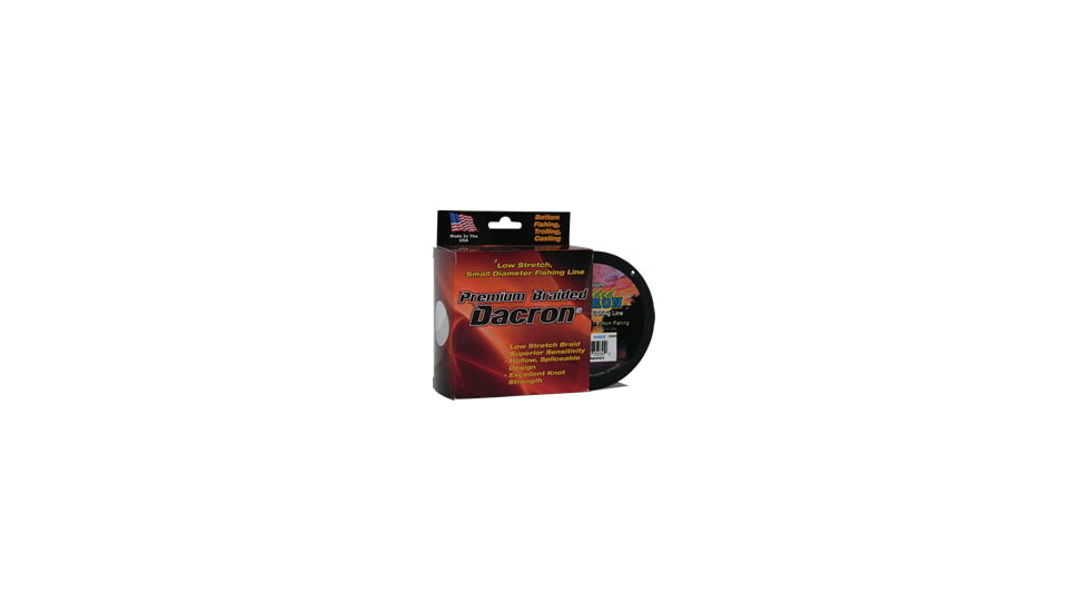 Tuf-Line Braided Dacron Line 50lb 150yd Black, D50150BK
