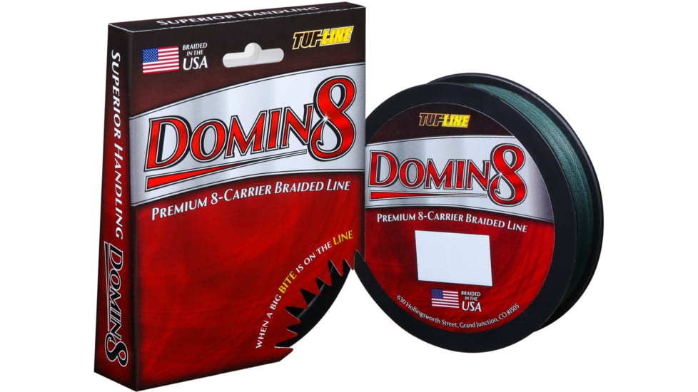 Tuf-Line Domin8 Fishing Line, 10 LB X 150 YD, DM10150GN