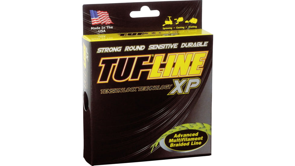 Tuf-Line XP Braided Line 30lb 300yd Hi-Vis Yellow, XP30300YE