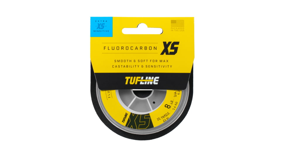 Tuf-Line XS Fluorocarbon 25yds 8 Lb Test Clear, XS825