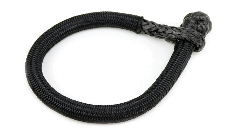 Tuff Stuff Overland 3/4 inch Soft Shackle, 26000 LB, Black/Gray, NSN N, TS-SS-3.75