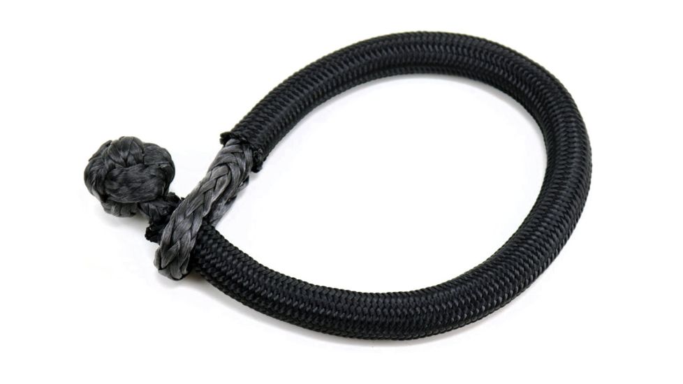 Tuff Stuff Overland 3/4 inch Soft Shackle, 26000 LB, Black/Gray, NSN N, TS-SS-3.75