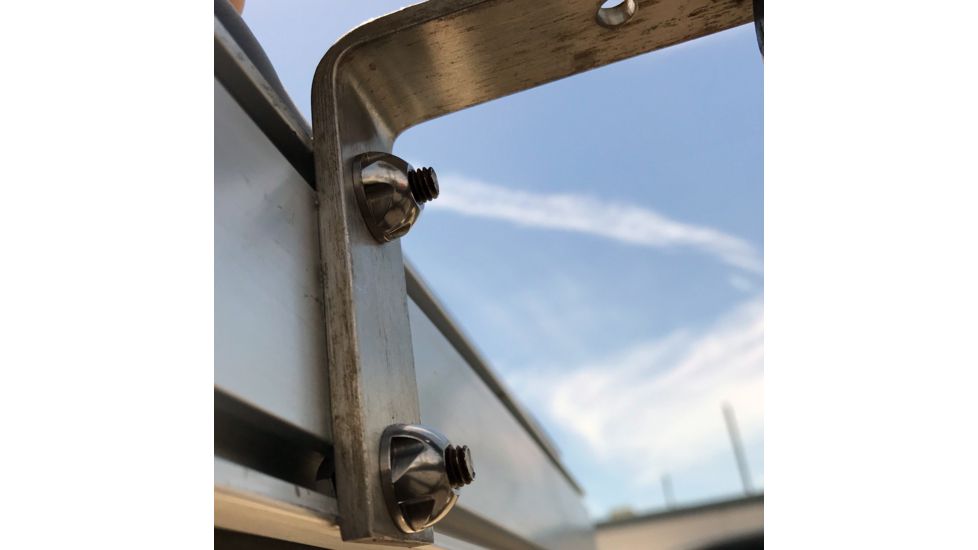 Tuff Stuff Overland Bolt Kit - Awning Security Bolts, 6mm, Silver, NSN N, TS-SEC-BLT-6MM