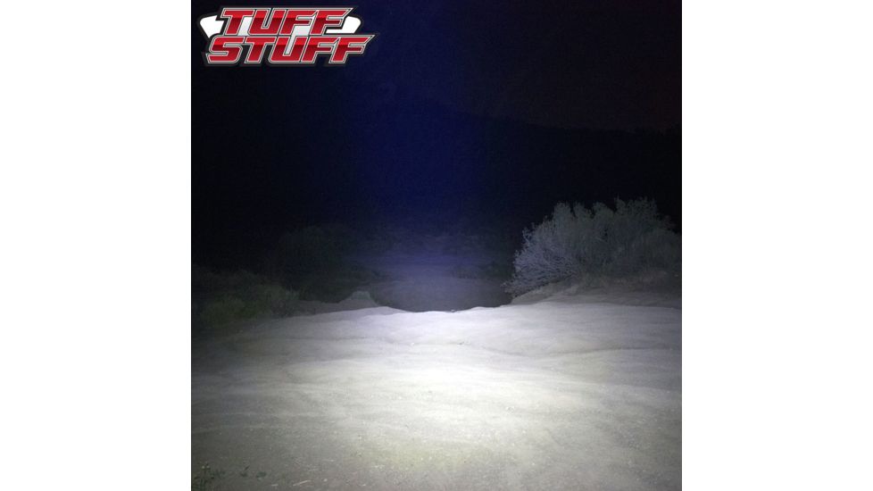 Tuff Stuff Overland LED Cube Spotlight, 2x2 inch, Flood/Spot Beam, 20 Watt, 1860 Lumens, Black, NSN N, TS-LED-2X2-FBSB-20