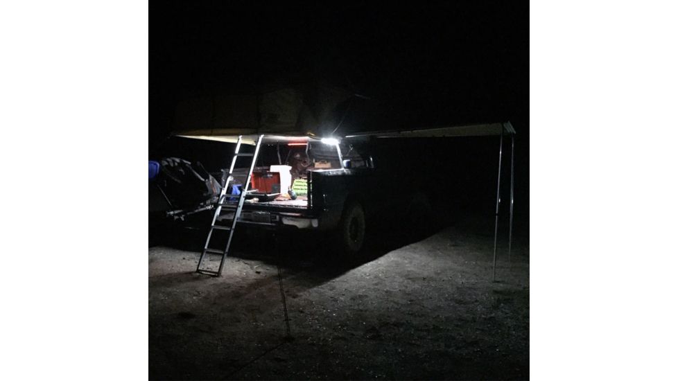 Tuff Stuff Overland LED Light Strip for Rooftop Tent, 12V, Amber/White, NSN N, TS-LED-TL-12V-AW