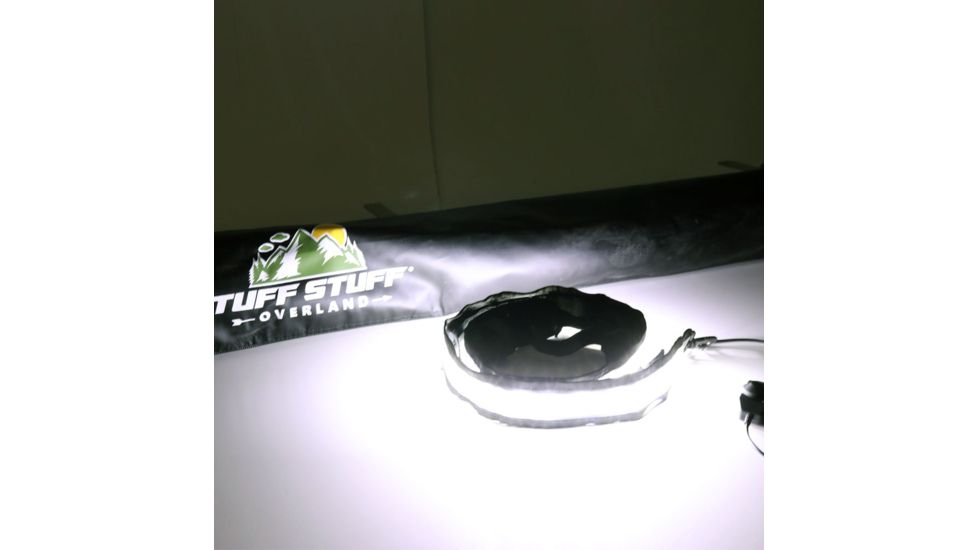Tuff Stuff Overland LED Light Strip for Rooftop Tent, 12V, Amber/White, NSN N, TS-LED-TL-12V-AW