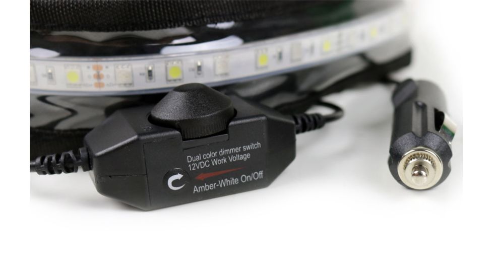 Tuff Stuff Overland LED Light Strip for Rooftop Tent, 12V, White, NSN N, TS-LED-TL-12V-WT