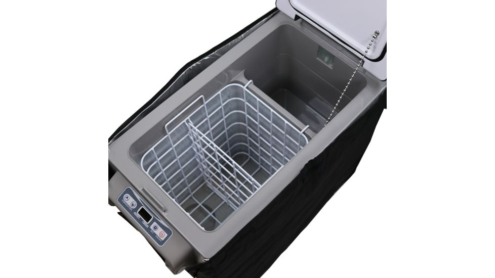 Tuff Stuff Overland Portable Fridge/Freezer 52L, Gray, NSN N, TS-FRIDGE-52L