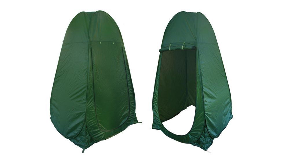Tuff Stuff Overland Portable Outdoor Toilet Tent, Green, NSN N, TS-TOILET-TENT