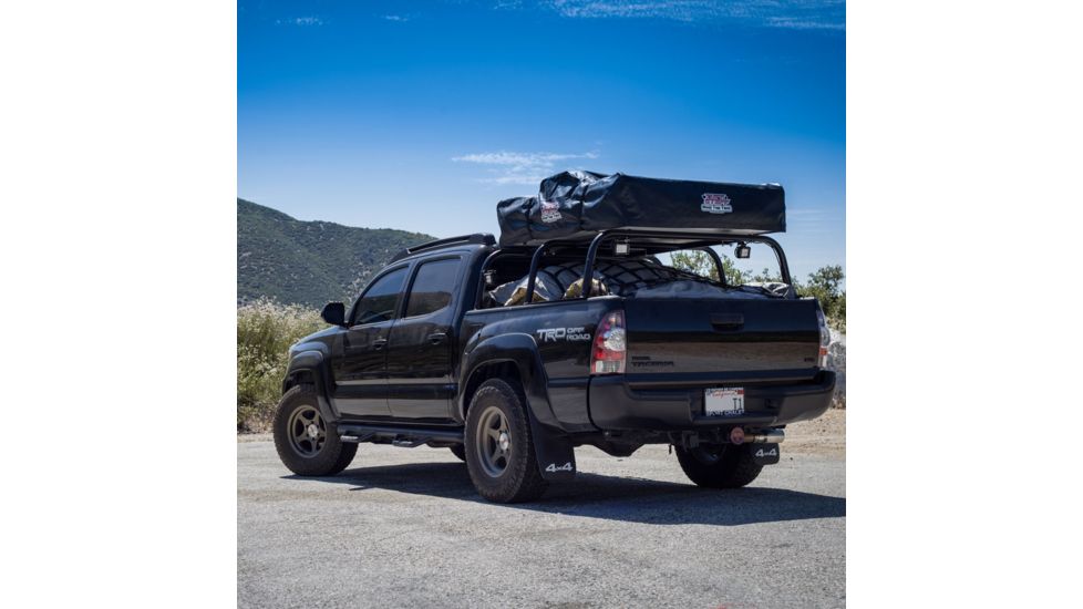 Tuff Stuff Overland Rooftop Tent &amp; Annex Room 3 Person Ranger Overland Sand, Sand Tent/Black Cover, NSN N, TS-RTT-ANX-RAN
