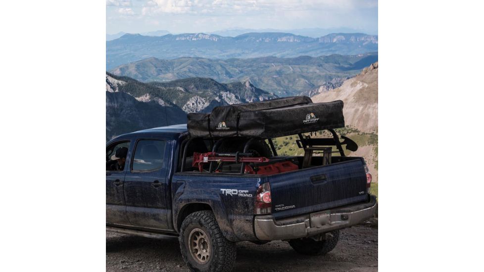 Tuff Stuff Overland Rooftop Tent Driving Cover Black Ranger &amp; Delta Overland, Black, NSN N, TS-RTT-DC-BK-RAN-DLT