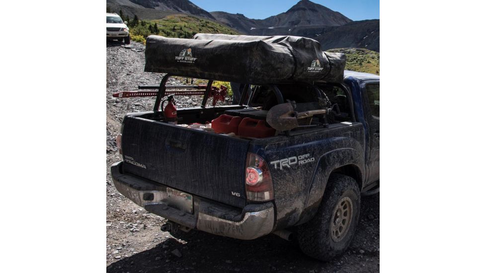 Tuff Stuff Overland Rooftop Tent Driving Cover Black Ranger &amp; Delta Overland, Black, NSN N, TS-RTT-DC-BK-RAN-DLT