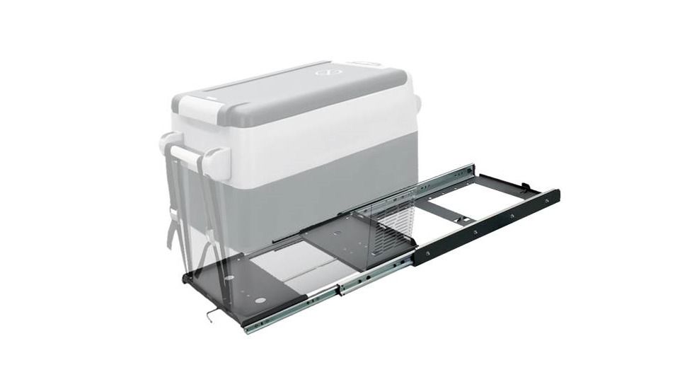 Tuff Stuff Overland Slider/Strap for 52L Refrigerator, Silver, NSN N, TS-FRIDGE-52L-SLIDE