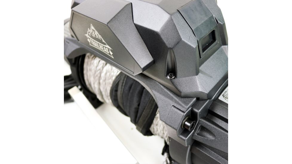 Tuff Stuff Overland Waterproof Trailhead Winch, 13 000 Lb, 85 ft Synthetic Rope, Black, NSN N, TS-13000-TH-L-SYN