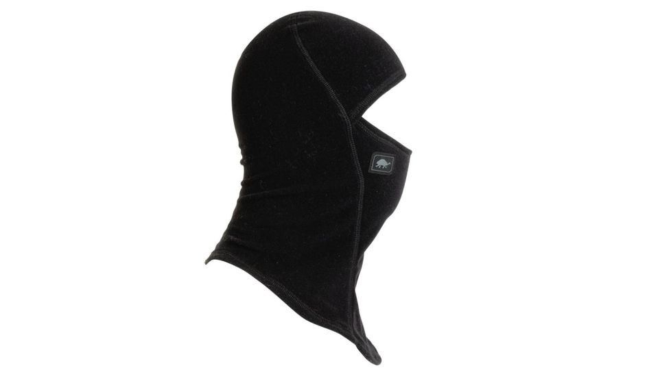 Turtle Fur Kids Micro Fur Ninja Balaclava, Black, 501203101