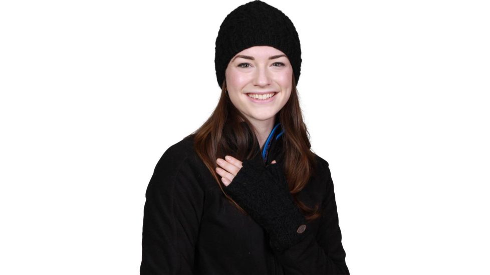 Turtle Fur Mika Wool Beanie, Black, 475355-101