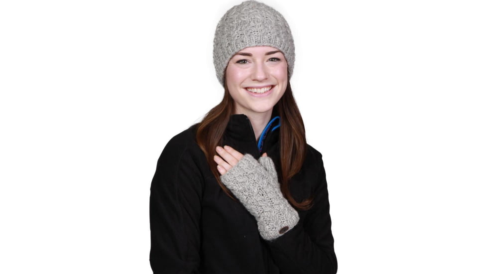 Turtle Fur Mika Wool Beanie, Smoke, 475355-166