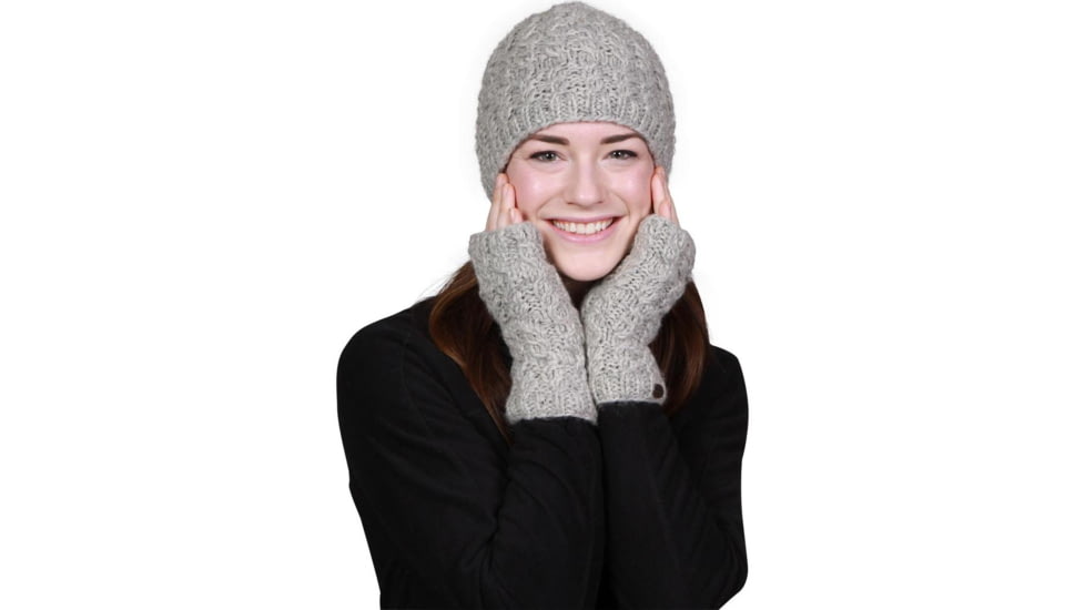 Turtle Fur Mika Wool Beanie, Smoke, 475355-166