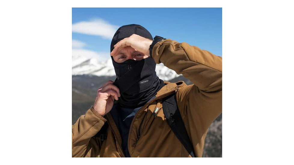 Turtle Fur Comfort Shell Quattro Balaclava w/Windproof Storm Flap