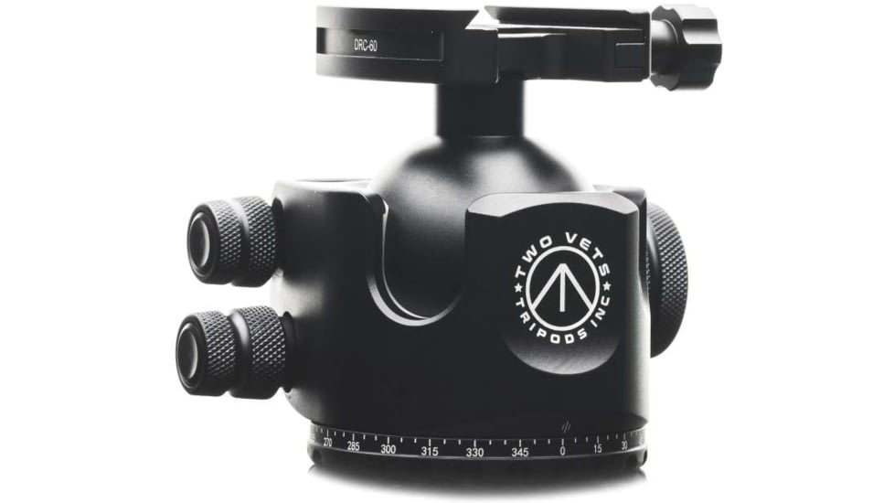 Two Vets Tripods Inc 55MM Dual Tension Arca, Black, 4in, 55MMARCA