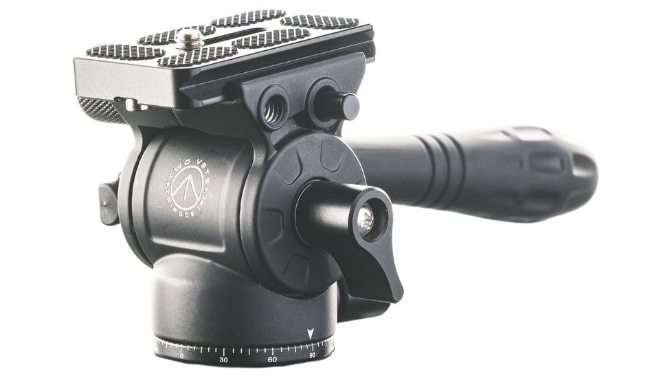 Two Vets Tripods Inc Pan Head, Black, 8in, 850044845231
