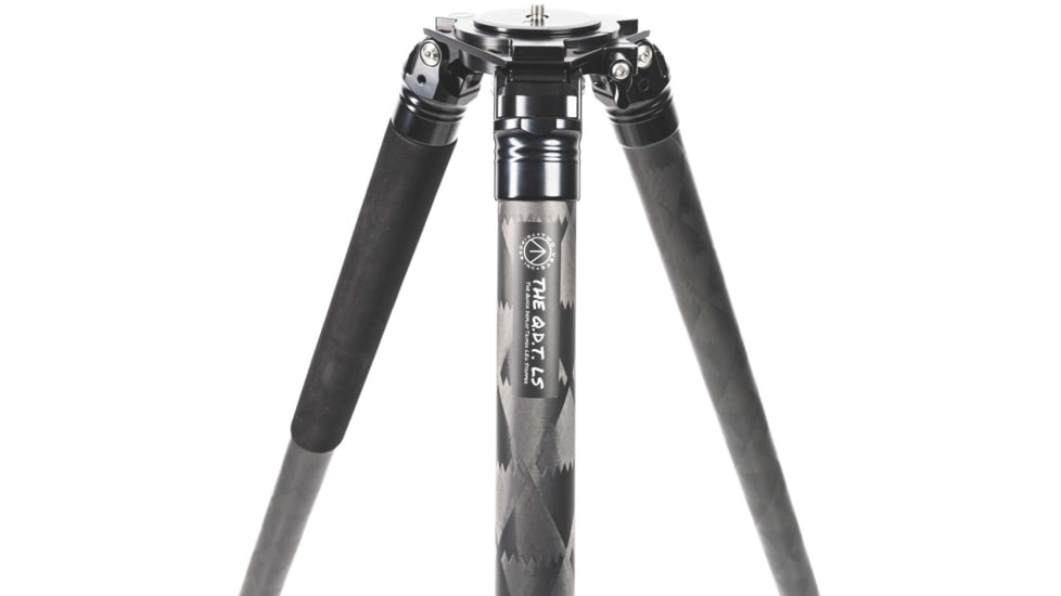 Two Vets Tripods Inc Quick Deploy Tripod Leg Stopper, Carbon Fiber/Black, 39-65.5in, QDTLS
