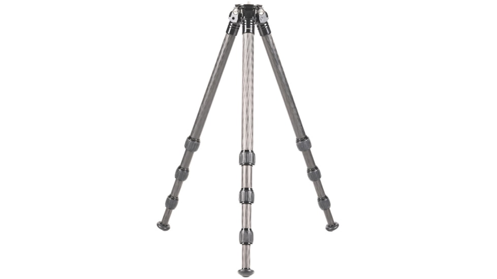 Two Vets Tripods Inc The Voyager w/Leg Stopper, Carbon Fiber/Black, 50in, 850044845217