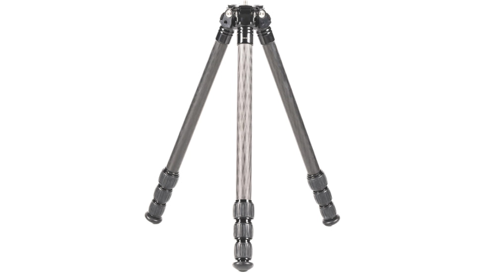 Two Vets Tripods Inc The Voyager w/Leg Stopper, Carbon Fiber/Black, 50in, 850044845217