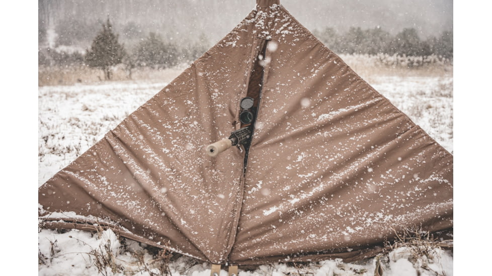 Two Vets Tripods Inc Tripod Tipi, Coyote Brown, TRIPODTIPI-CO
