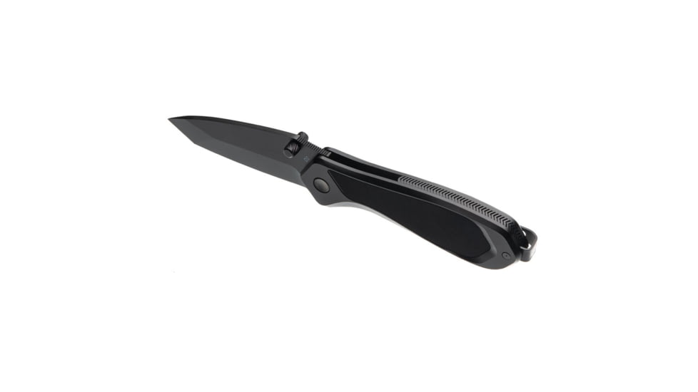 Tyrant CNC T.D.C.001 3in Folding Knife, Tanto Blade, D2 Steel, Black/Black, TD-TDC001-Black-Black