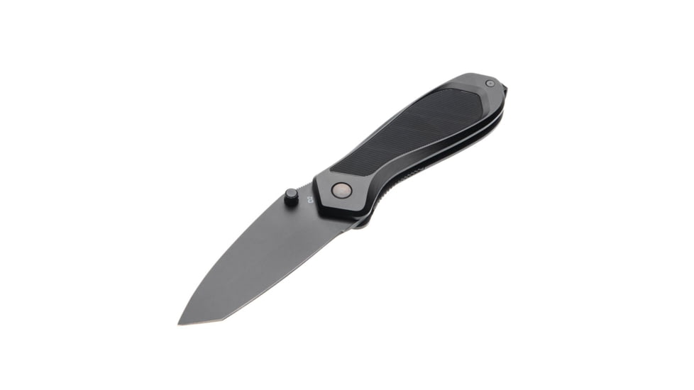Tyrant CNC T.D.C.001 3in Folding Knife, Tanto Blade, D2 Steel, Black/Black, TD-TDC001-Black-Black