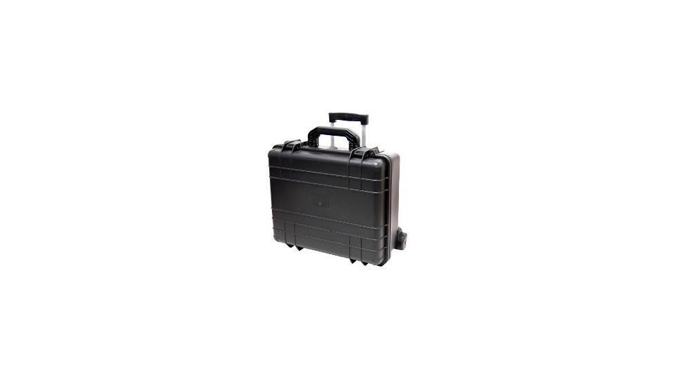 TZ Case WCB18 7 Bottle Wheeled Wine Transport Case - Black WCB-018B