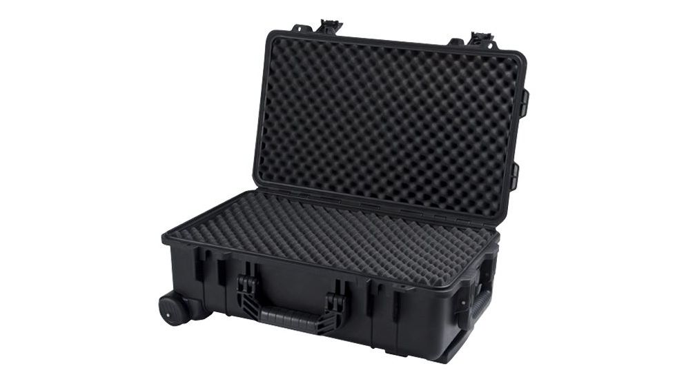 TZ Case Cape Buffalo Molded Utility Case, 22x14x9, Waterproof, Black CB022B
