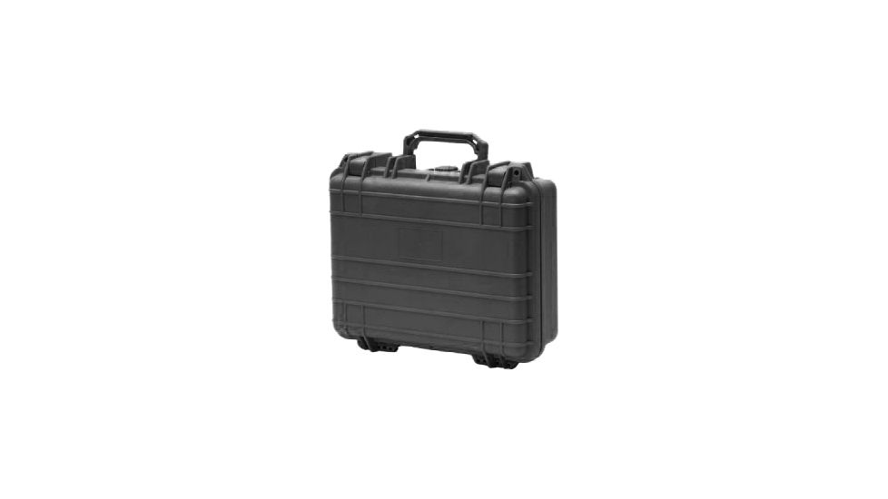 TZ Case Cape Buffalo Molded Utility Case, 12x9x4.5, Waterproof, Black CB012B 
