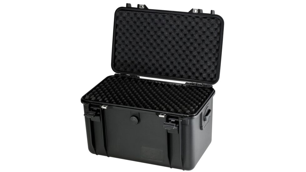 TZ Case Cape Buffalo Water-Resistant Utility Case, black, Black, 16-7/8in x 11in x 10-3/4in, CB-015 B