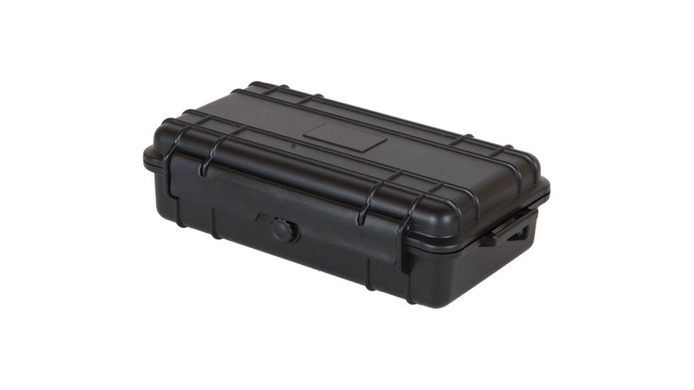 TZ Case Cape Buffalo Water-Resistant Utility Case, Black, 9.25" x 5.5" x 2.75" CB-006 B