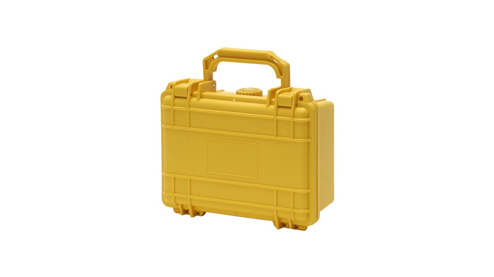 TZ Case Cape Buffalo Waterproof Molded Utility Case, 7.5x5x3.5, Yellow CB007Y 