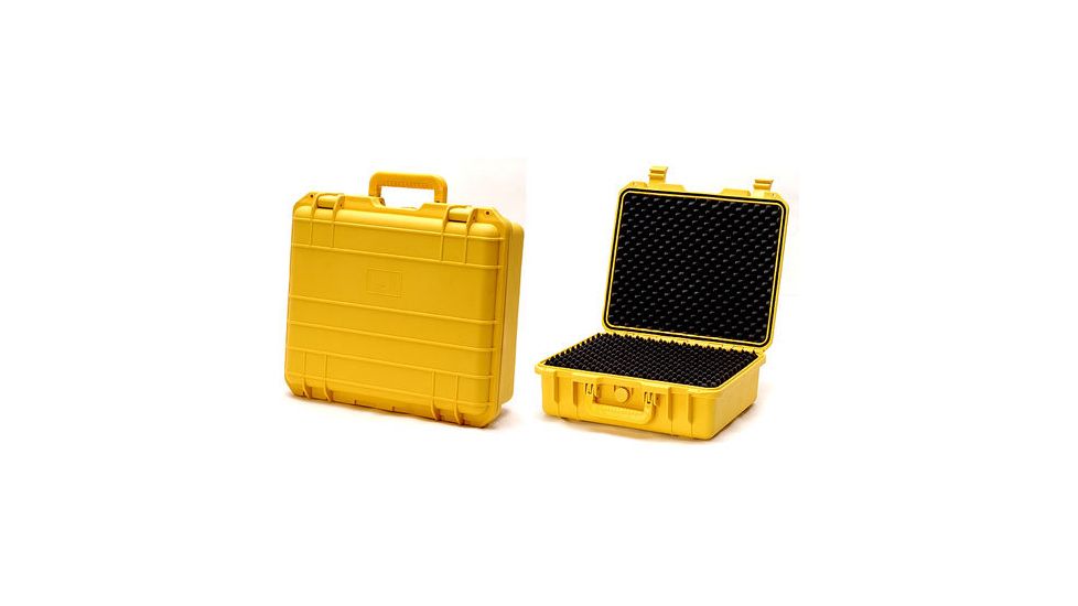 T.Z.Case Cape Buffalo Molded Waterproof Utility Dry Case - Yellow