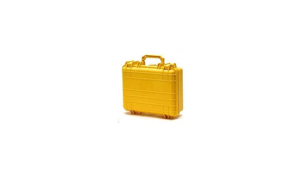 TZ Case WCB16 3 Bottle Compact Wine Transport Case - Yellow WCB-16Y Front