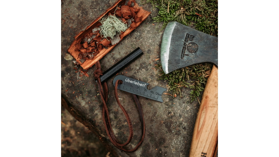 Uberleben Hexa Fire Starter, 3in, UB-HETH-0101