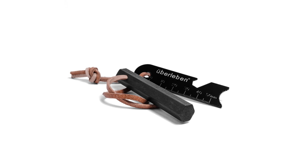 Uberleben Hexa Fire Starter, 3in, UB-HETH-0101