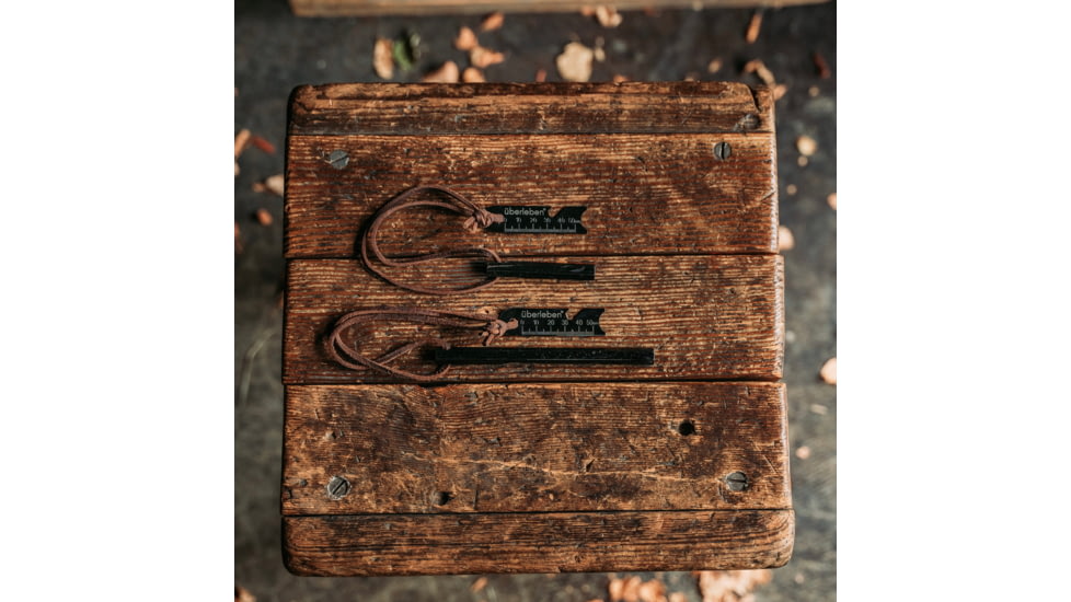 Uberleben Hexa Fire Starter, 3in, UB-HETH-0101