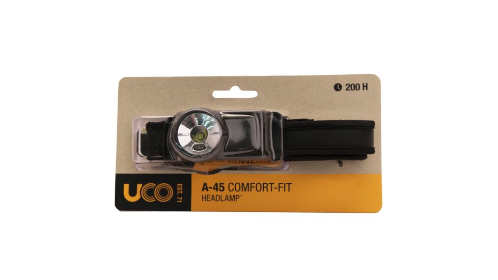 UCO A-45 Comfort-Fit Headlamp-Black