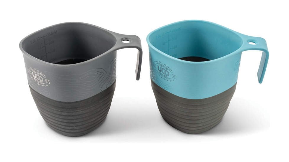 UCO Camp Cup Double Venture/Blue, Ergonomic handle, F-C-2PK BLUE