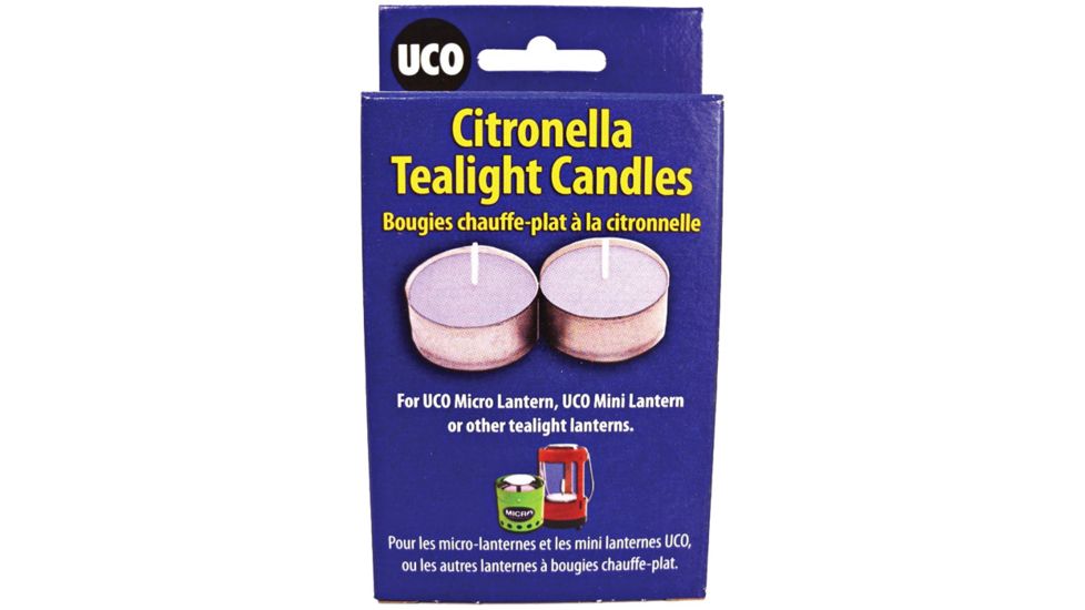 UCO Citronella Tealight Candle 6pk A-CAN6PK-C