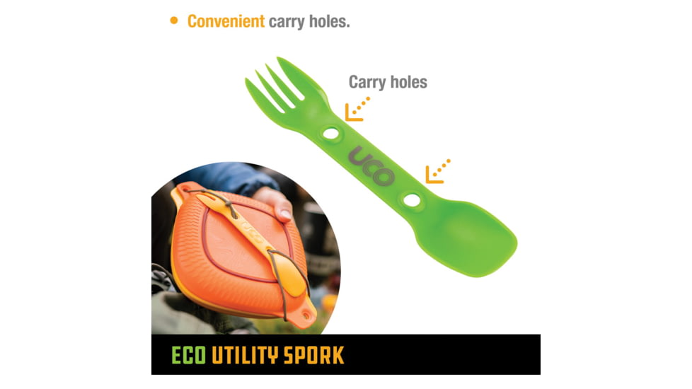 UCO Eco Utility Spork Grn/Lav