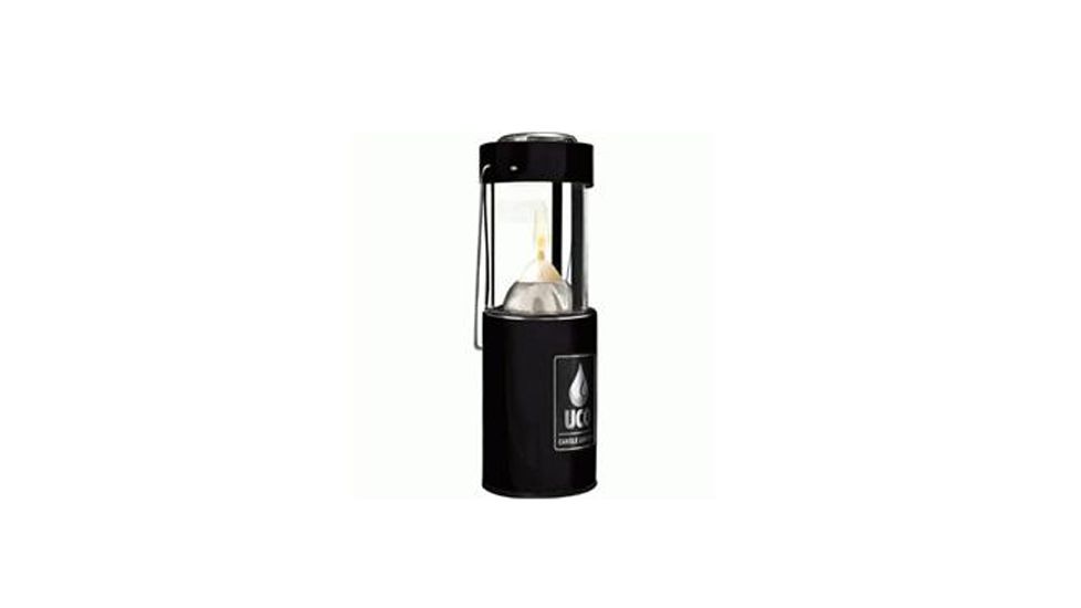 UCO Original Candle Collapsible Lantern Value Pack, Black, 3 Pack of 9-Hour Candles 172712