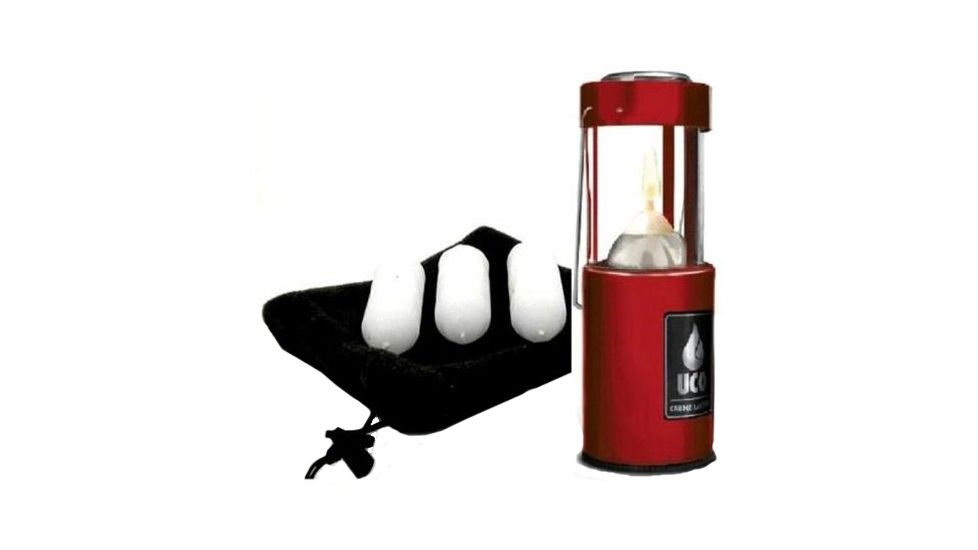 UCO Original Lantern, Deluxe Kit, Anodized Red, UCOLANKIT-RD