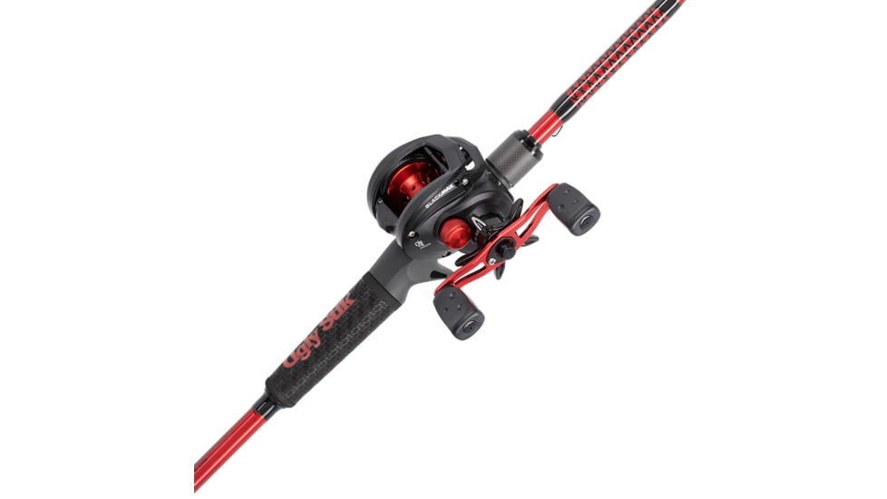 Ugly Stik Carbon Baitcast Combo, 6.4/1, Left, LP, 7ft. Rod Length, Medium Heavy Power, Fast Action, 1 Piece Rod, USCBCA701MH/LP-LCBO