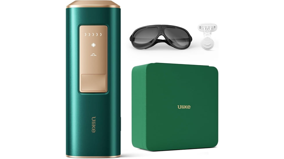 Ulike Ulike Sapphire Air+ w/ IPL Hair Removal Handset, Dark Green, One Size, pr-ulike-air-affiliate